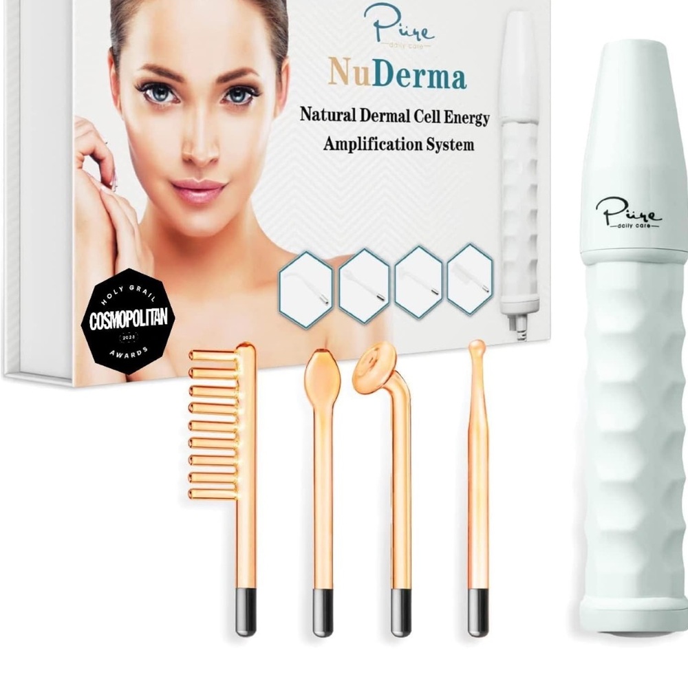 Pure Daily Care NuDerma Energy Amplification System - Neon High Frequency Wand